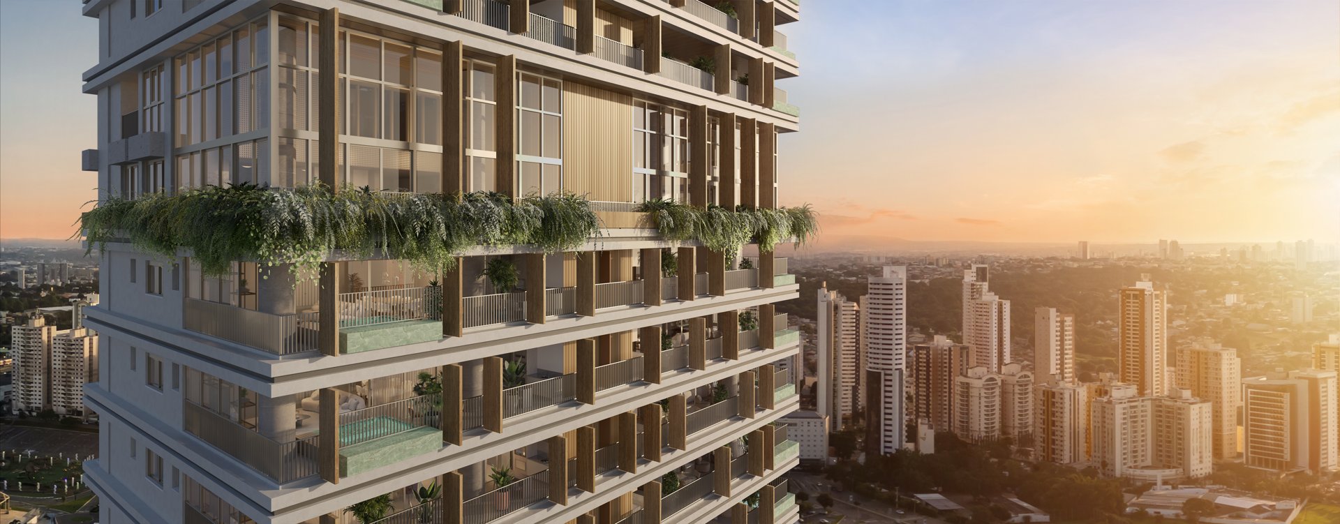 Autêntico Flamboyant Residencial — 251 a 330 m² com 4 suítes — Apartamento à venda em Jardim Goiás (foto 2)