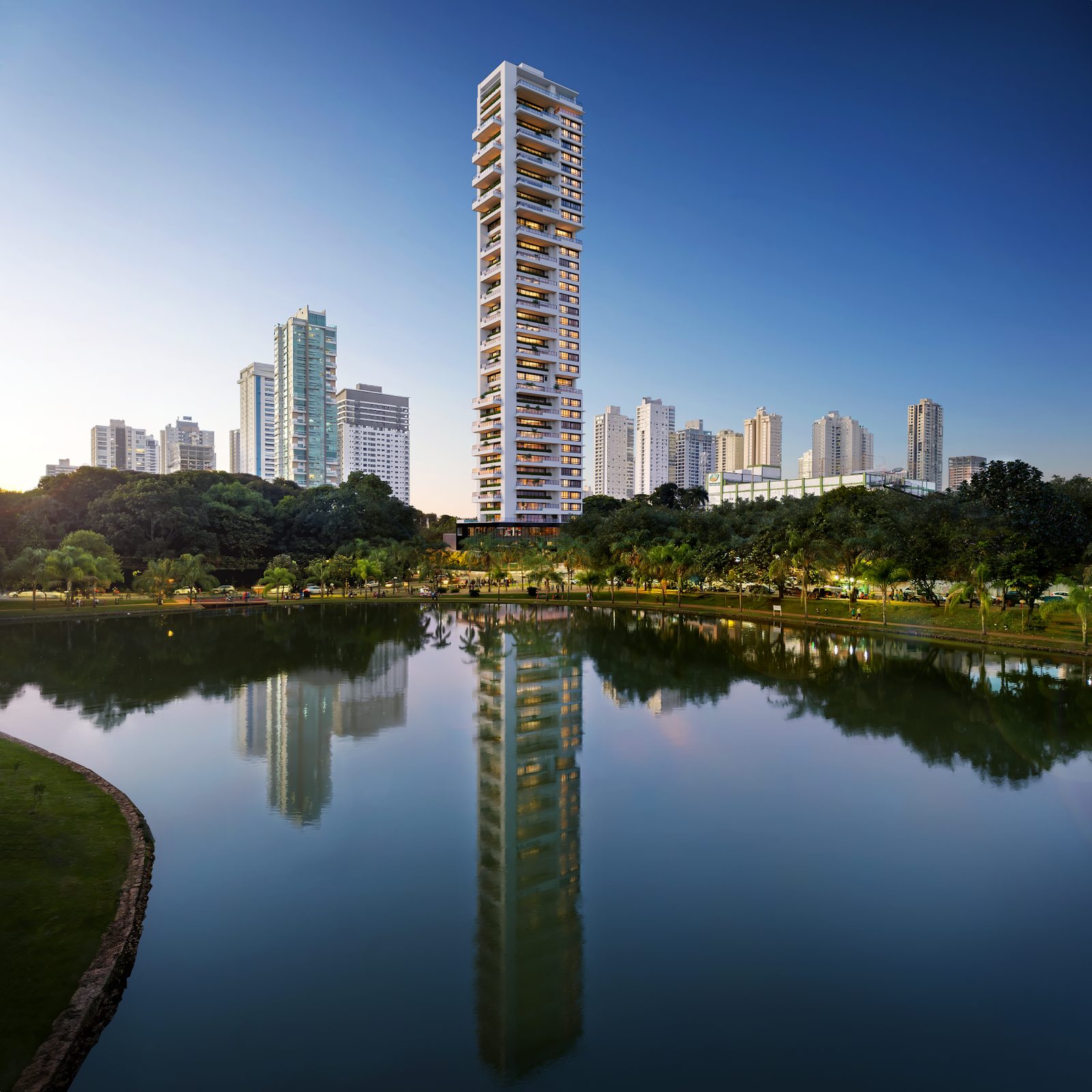 Bauhaus — apartamentos de 355 a 551 m² com 4 suítes em Goiânia — Apartamento à venda em Setor Bueno (foto 2)