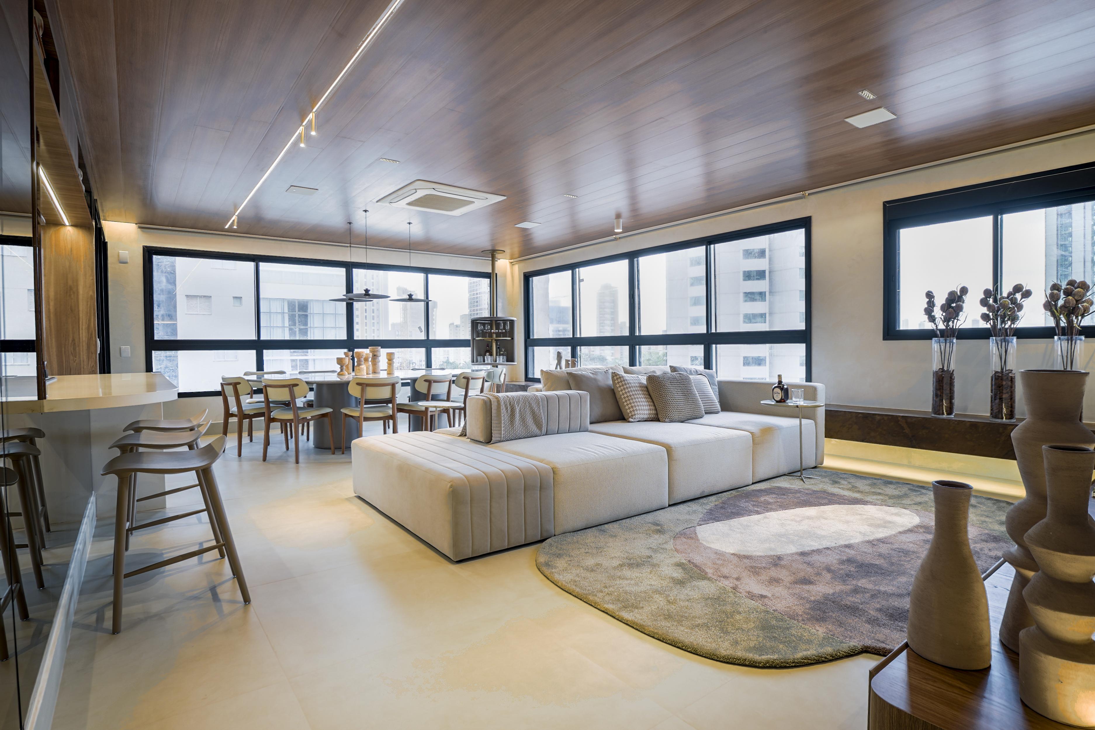 Apartamento de 152 m² no Alma Home Senses, 3 suítes, varanda gourmet — Apartamento à venda em Setor Oeste (foto 1)